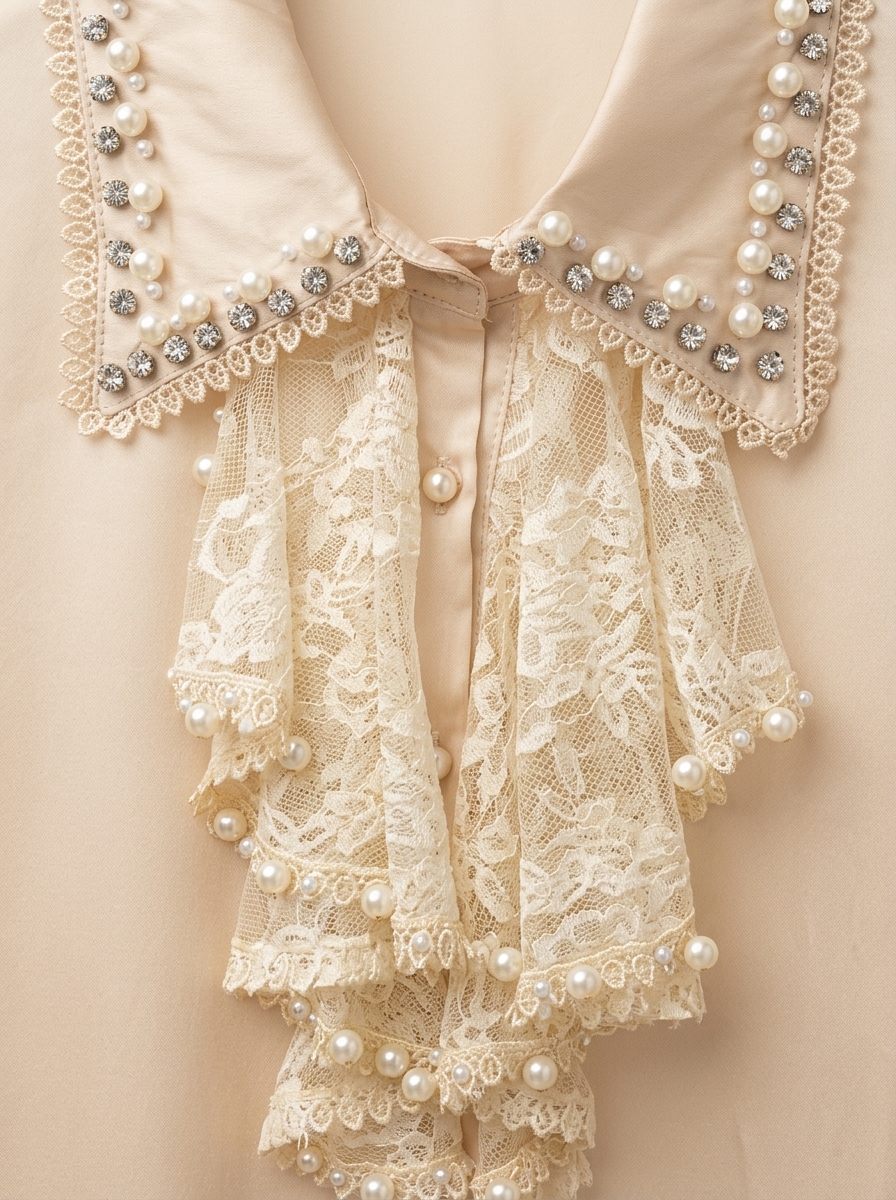 Pearl Lace Blouse