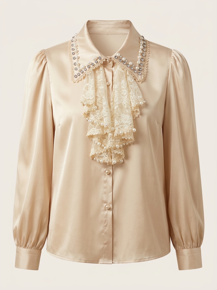 Pearl Lace Blouse