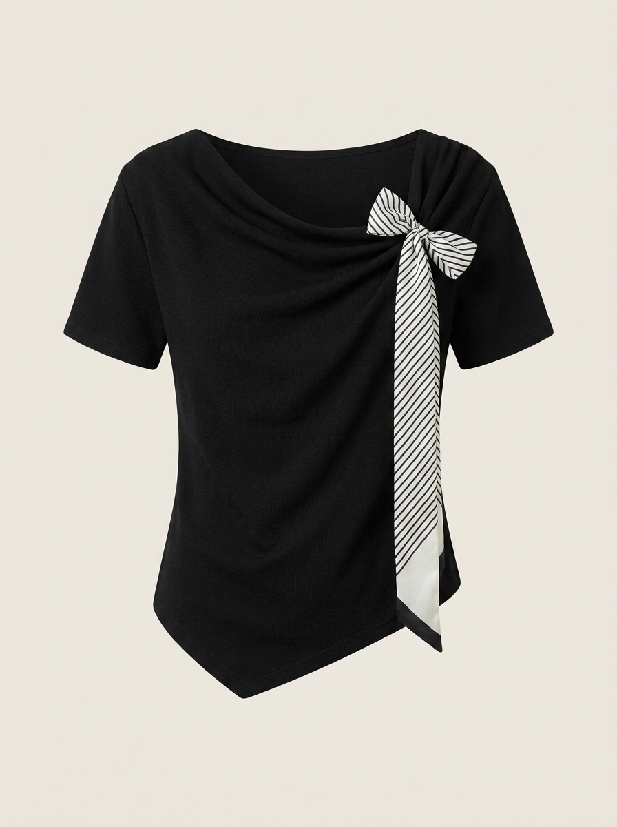 Asymmetric Black Top