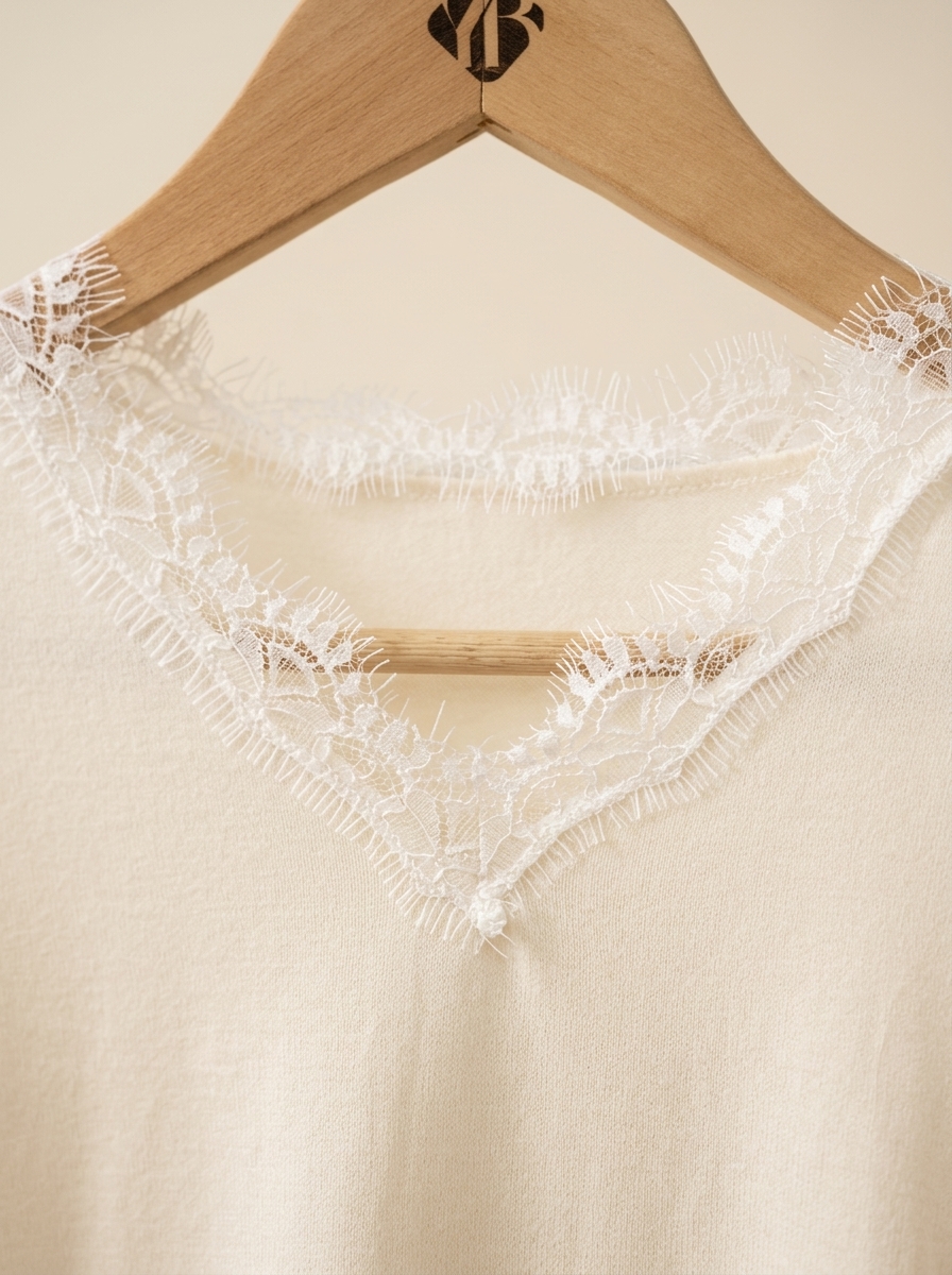 Lace V-Neck Top