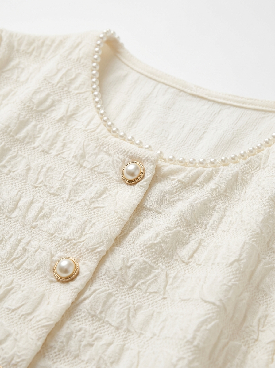 Pearl Texture Blouse