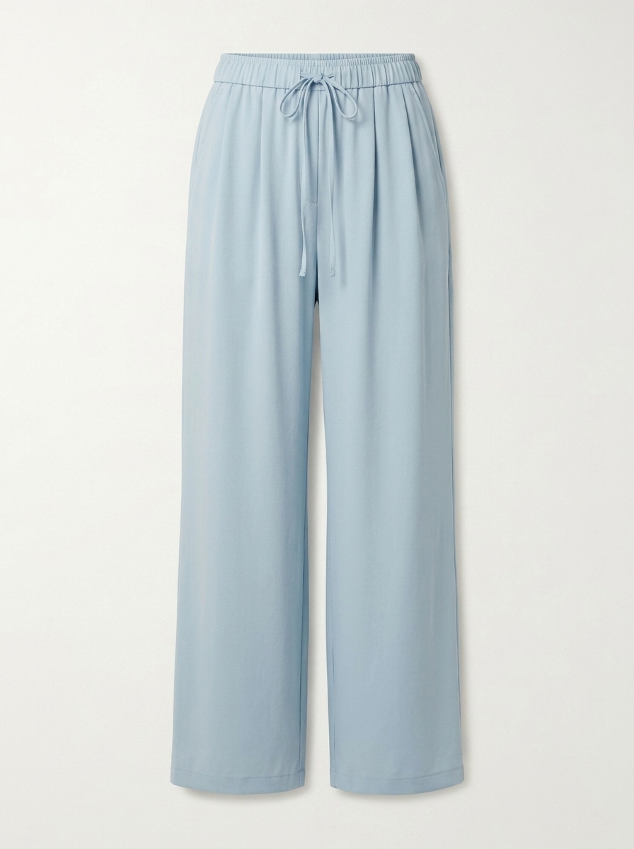 Sky Blue Wide Pants