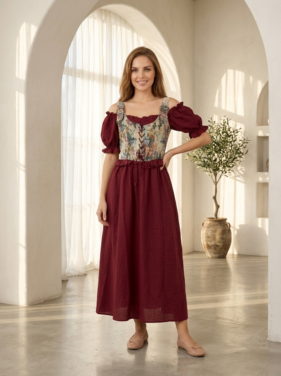 Tapestry Bloom Dress