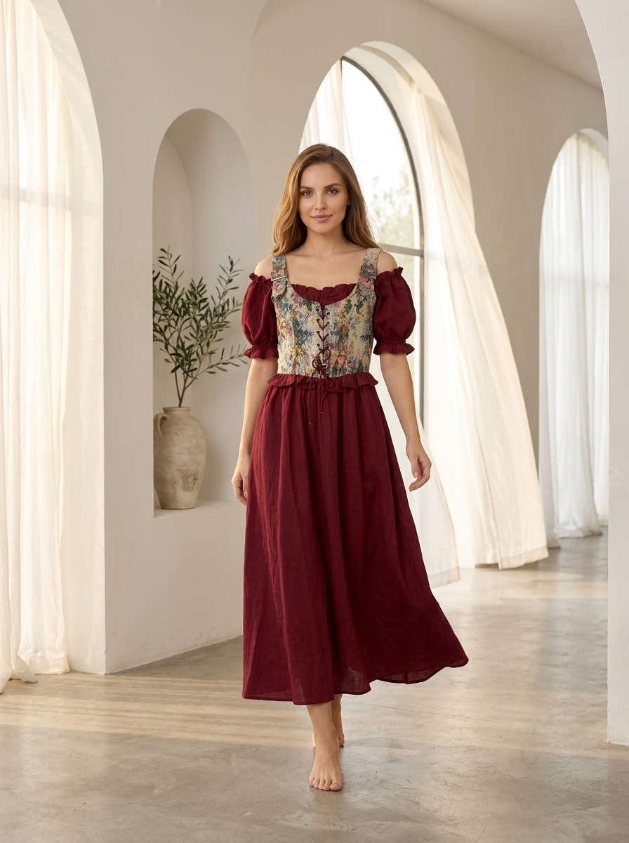 Tapestry Bloom Dress