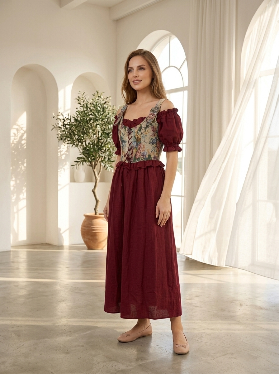 Tapestry Bloom Dress