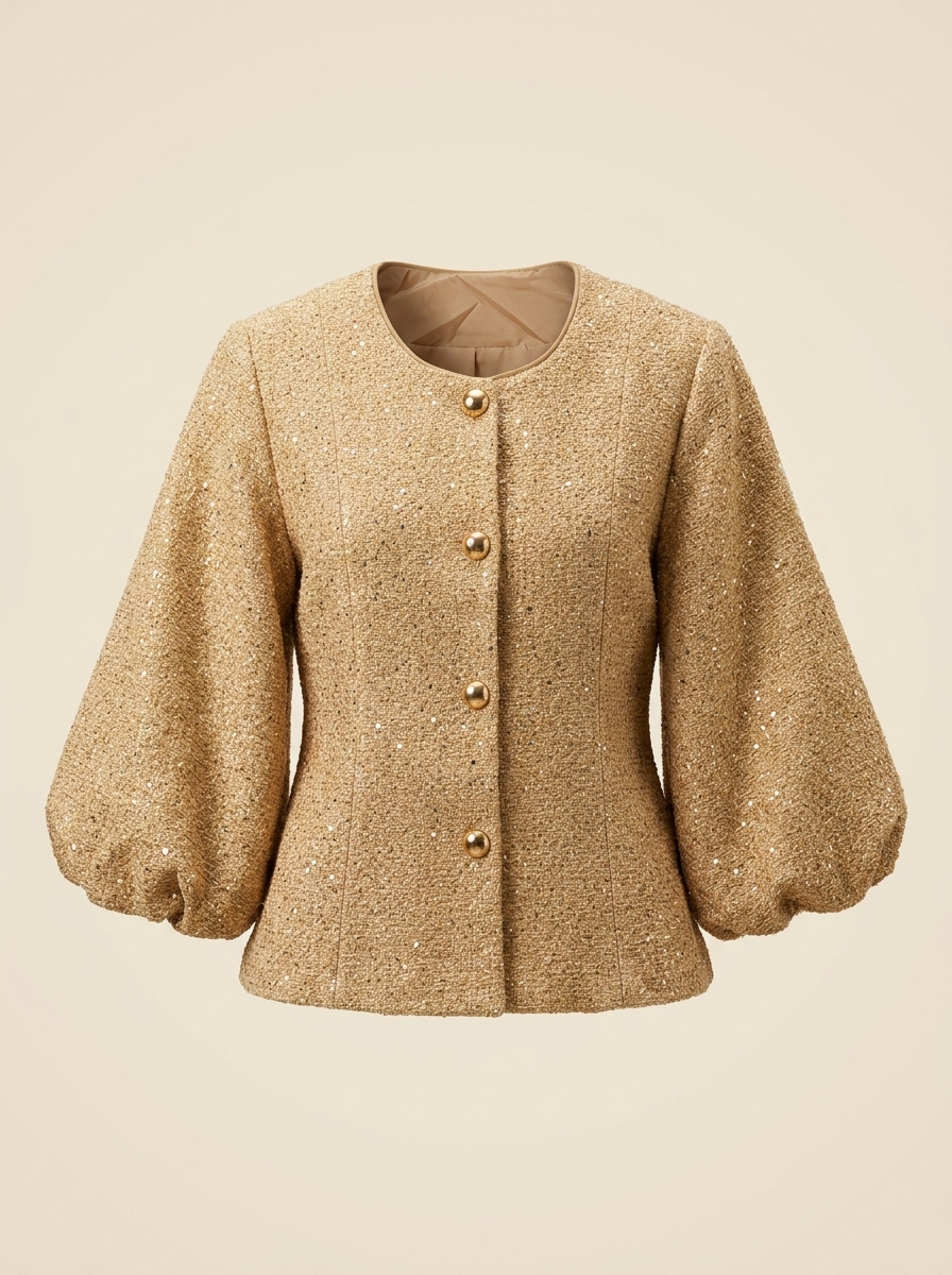 Golden Tweed Jacket