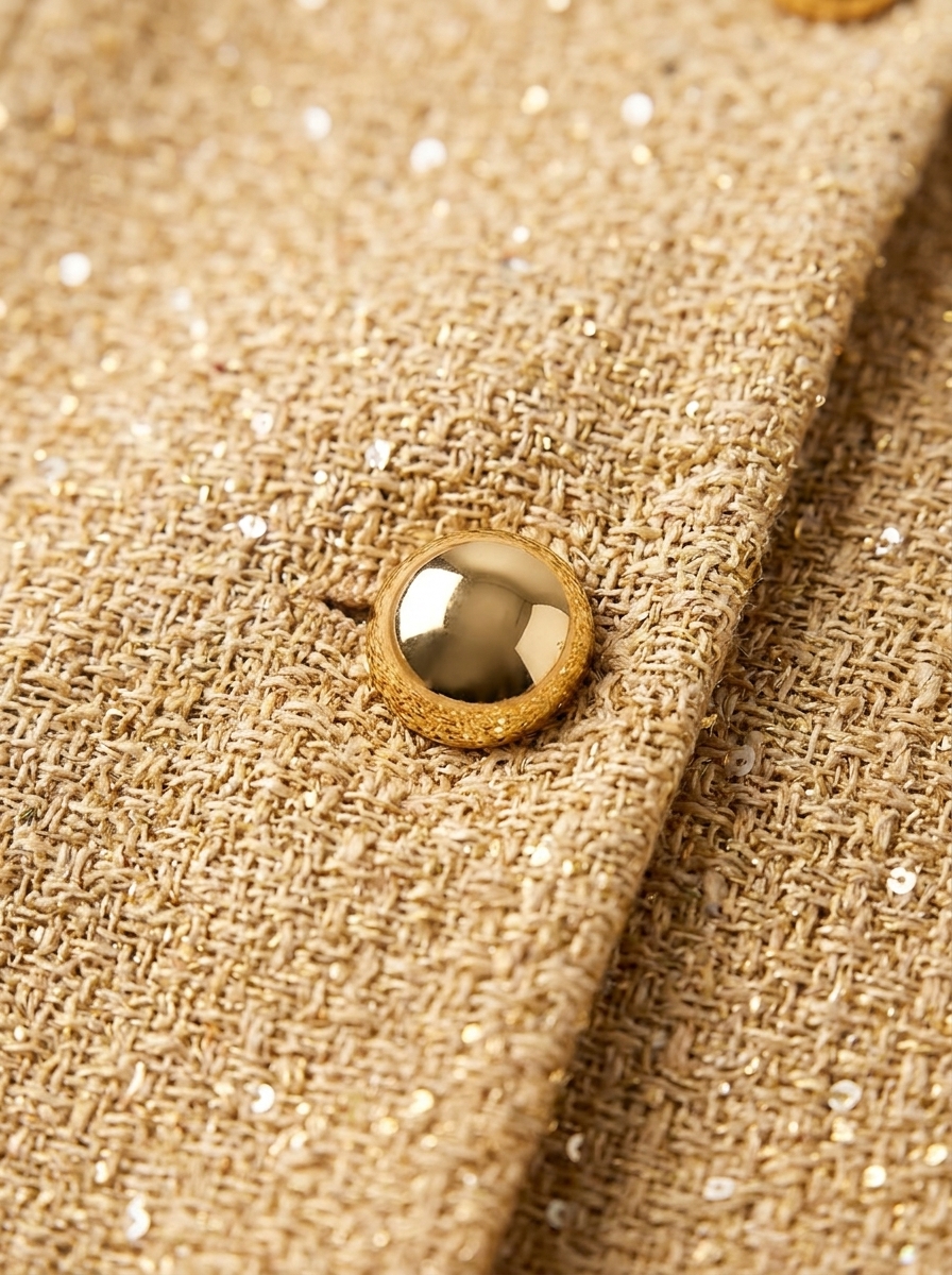 Golden Tweed Jacket