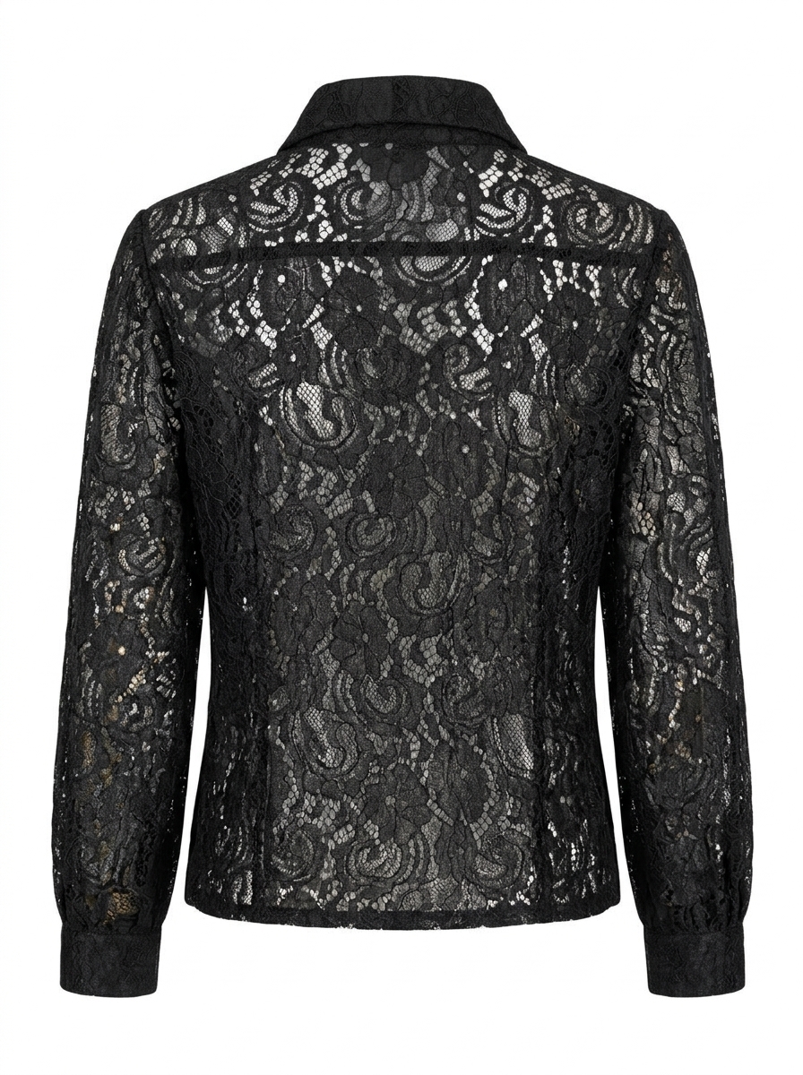 Lace Crystal Blouse