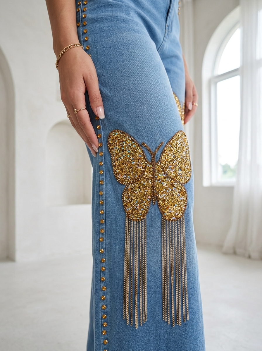 Butterfly Sparkle Jeans