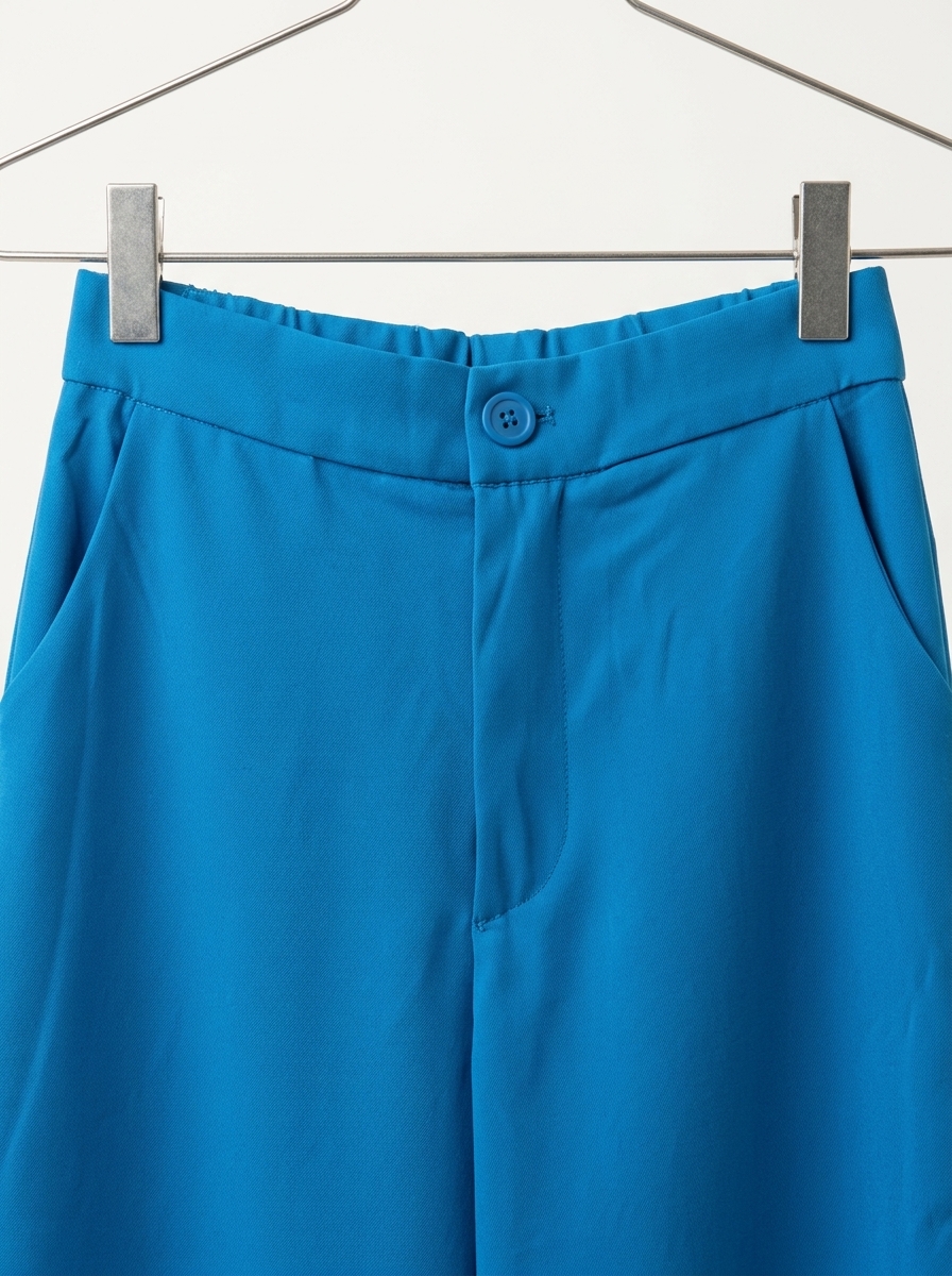 Azure Wide-Leg Pants