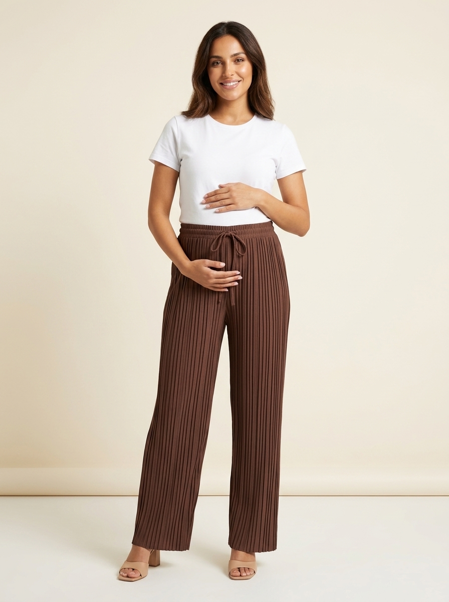 Pleated Comfort Pants