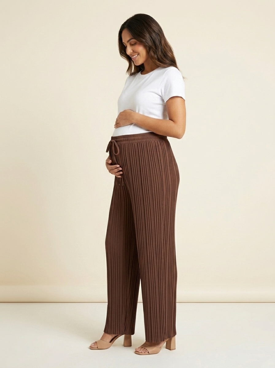 Pleated Comfort Pants