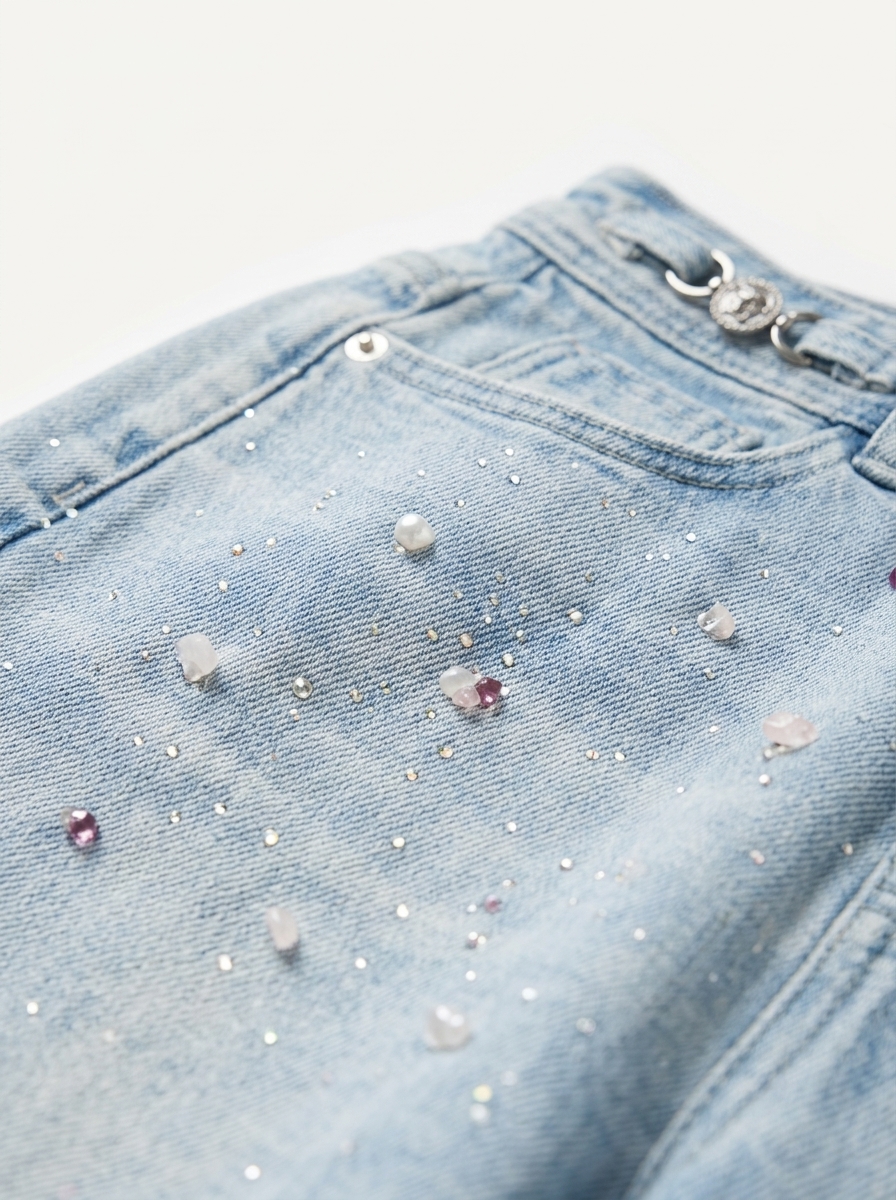 Sparkle Denim Jeans