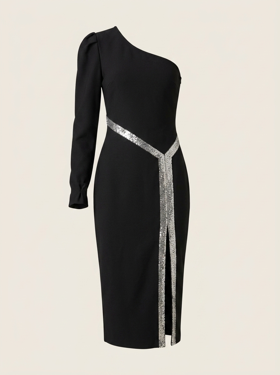 Glamour One-Shoulder Dress