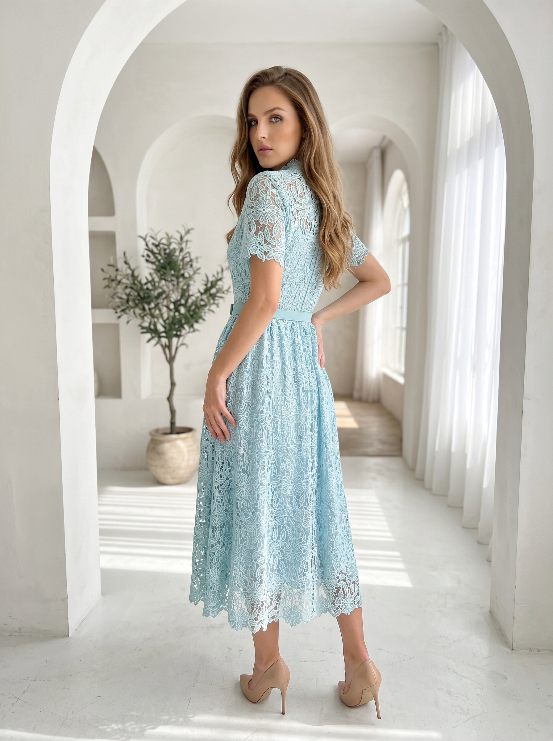 Lace Blossom Dress