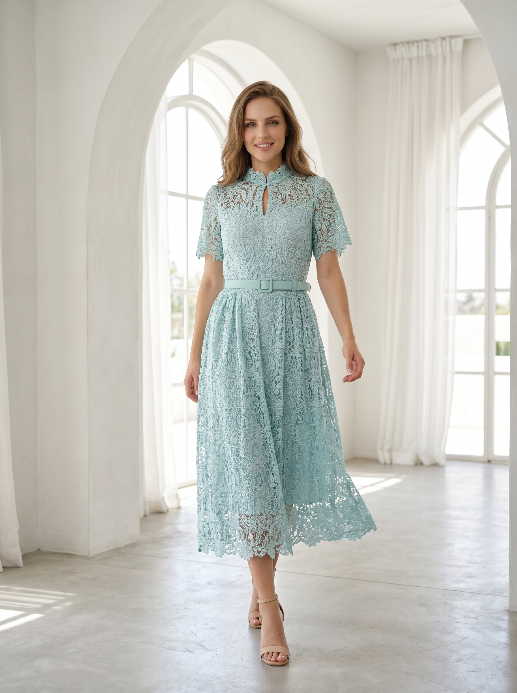 Lace Blossom Dress