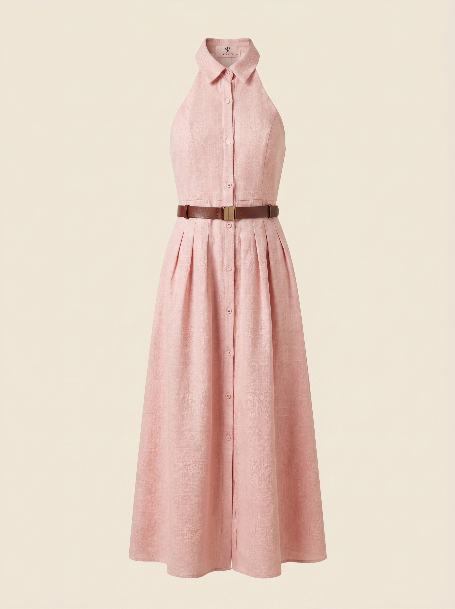 Pink Halter Dress