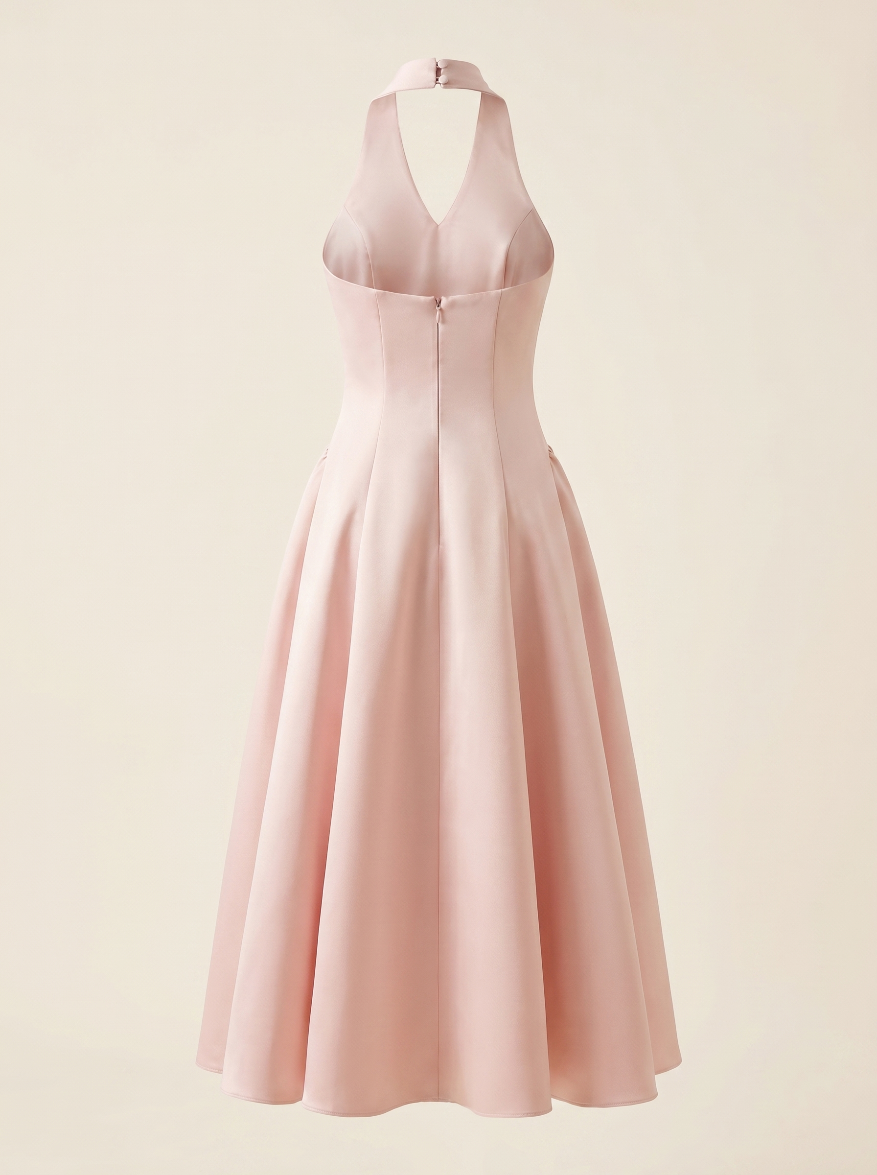 Blush Halter Dress