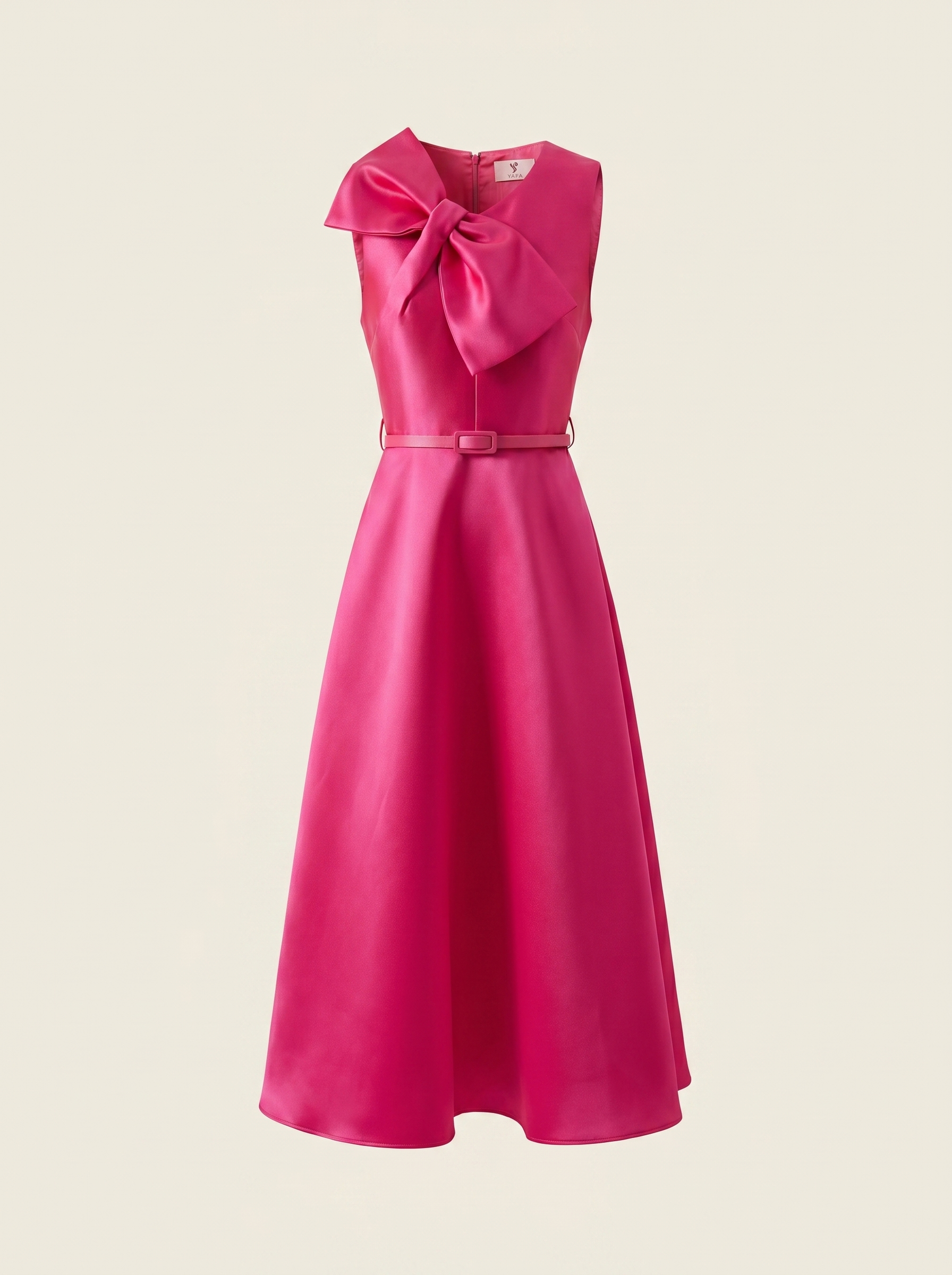 Fuchsia Bow Dress