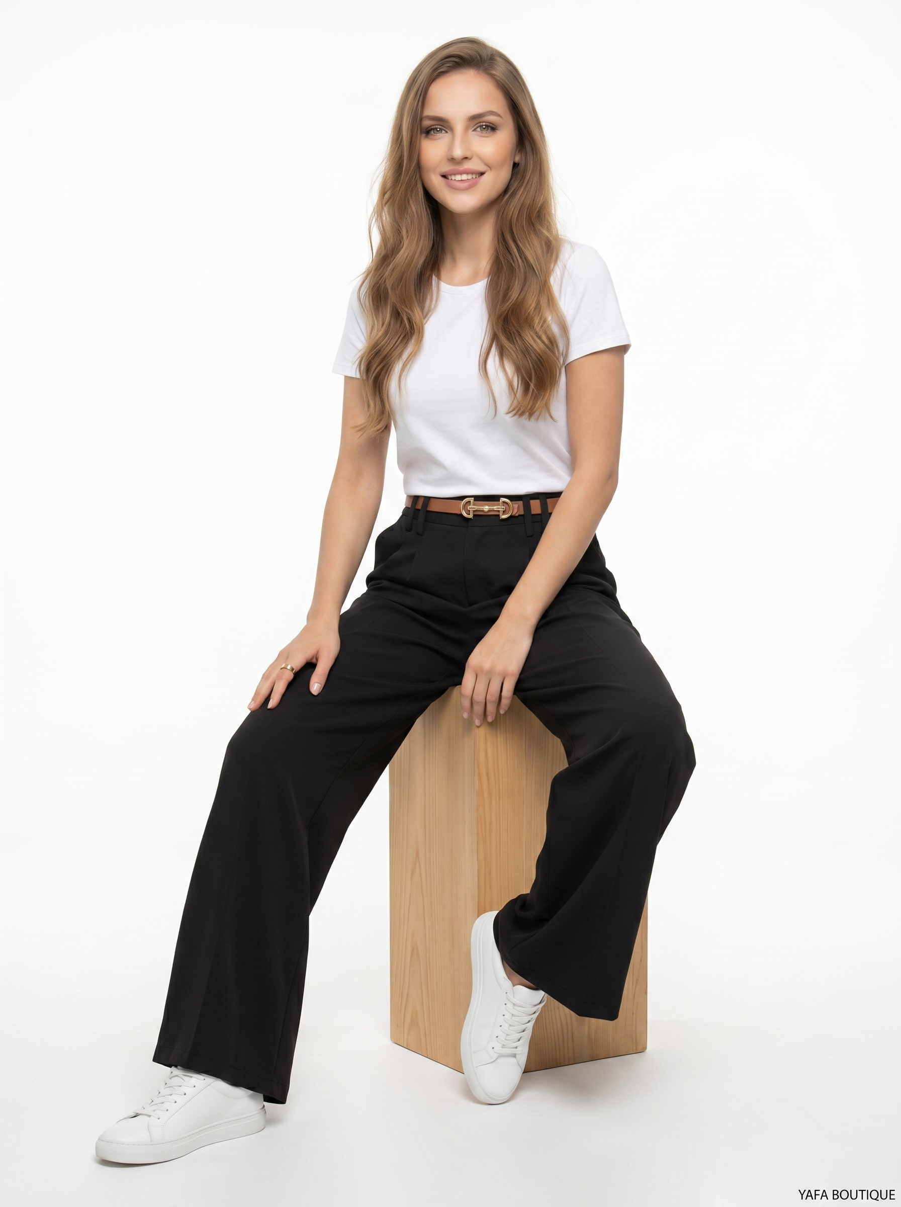 Classic Wide-Leg Pants