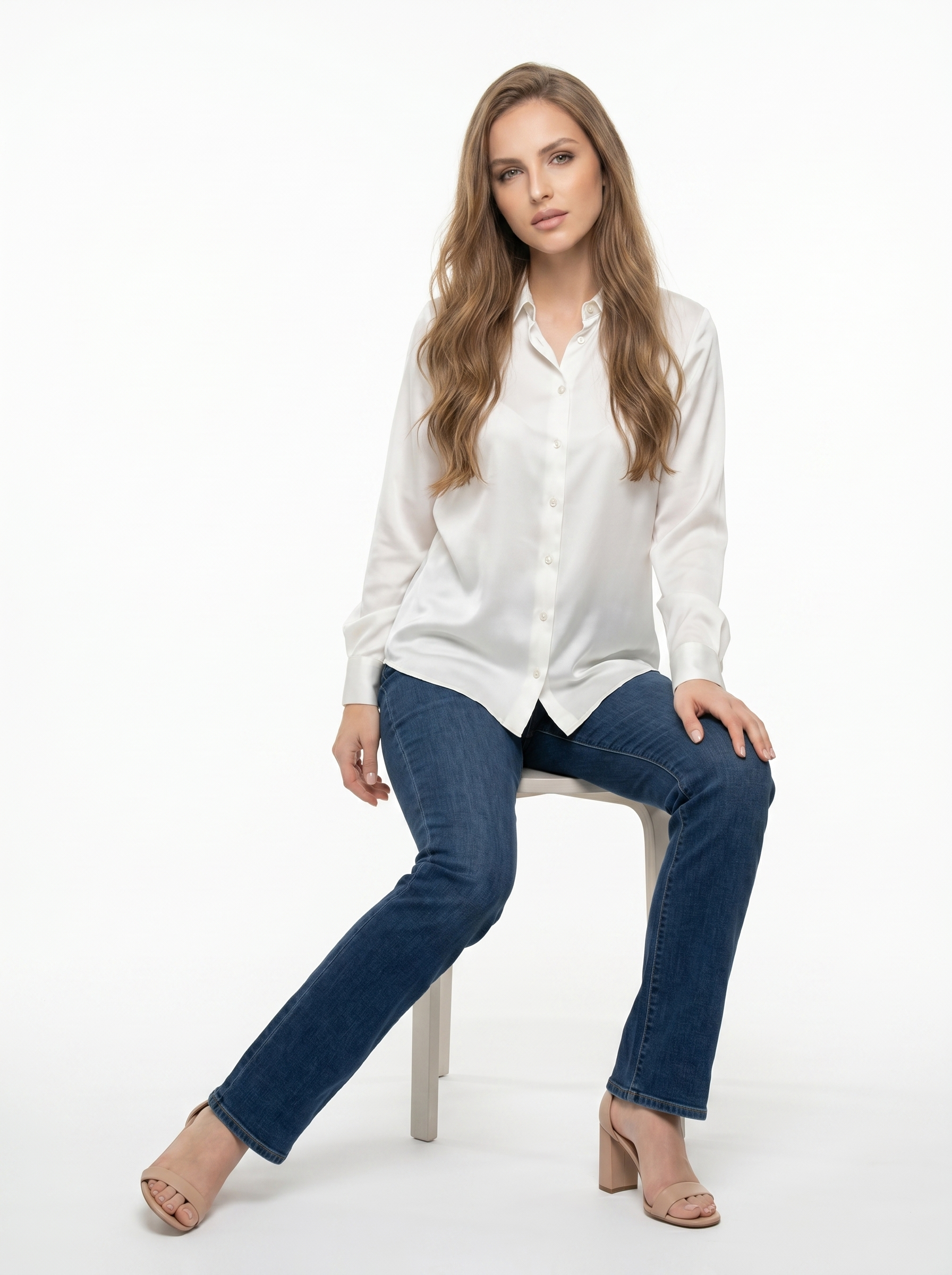 Classic White Blouse