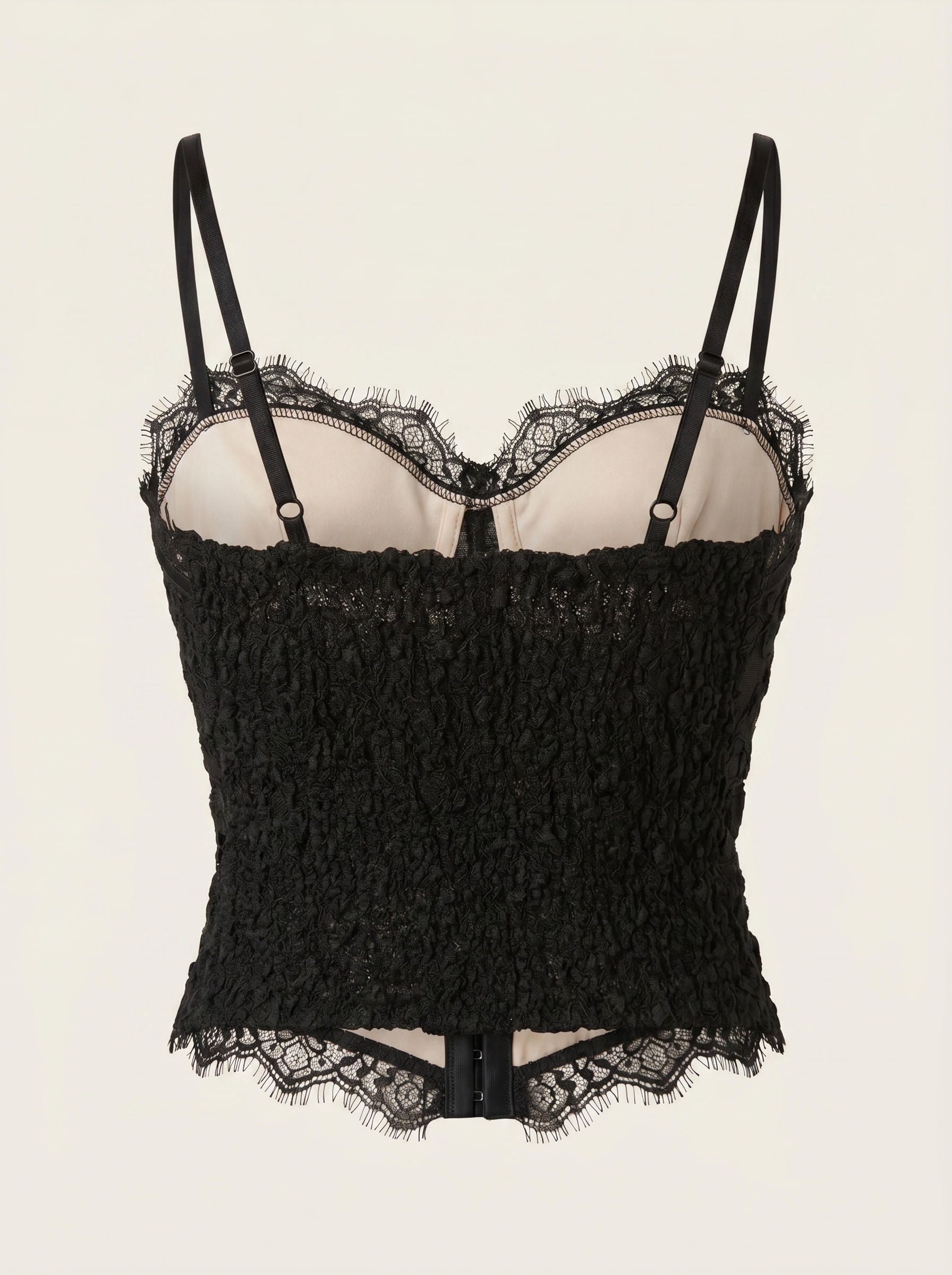 Noir Lace Bustier