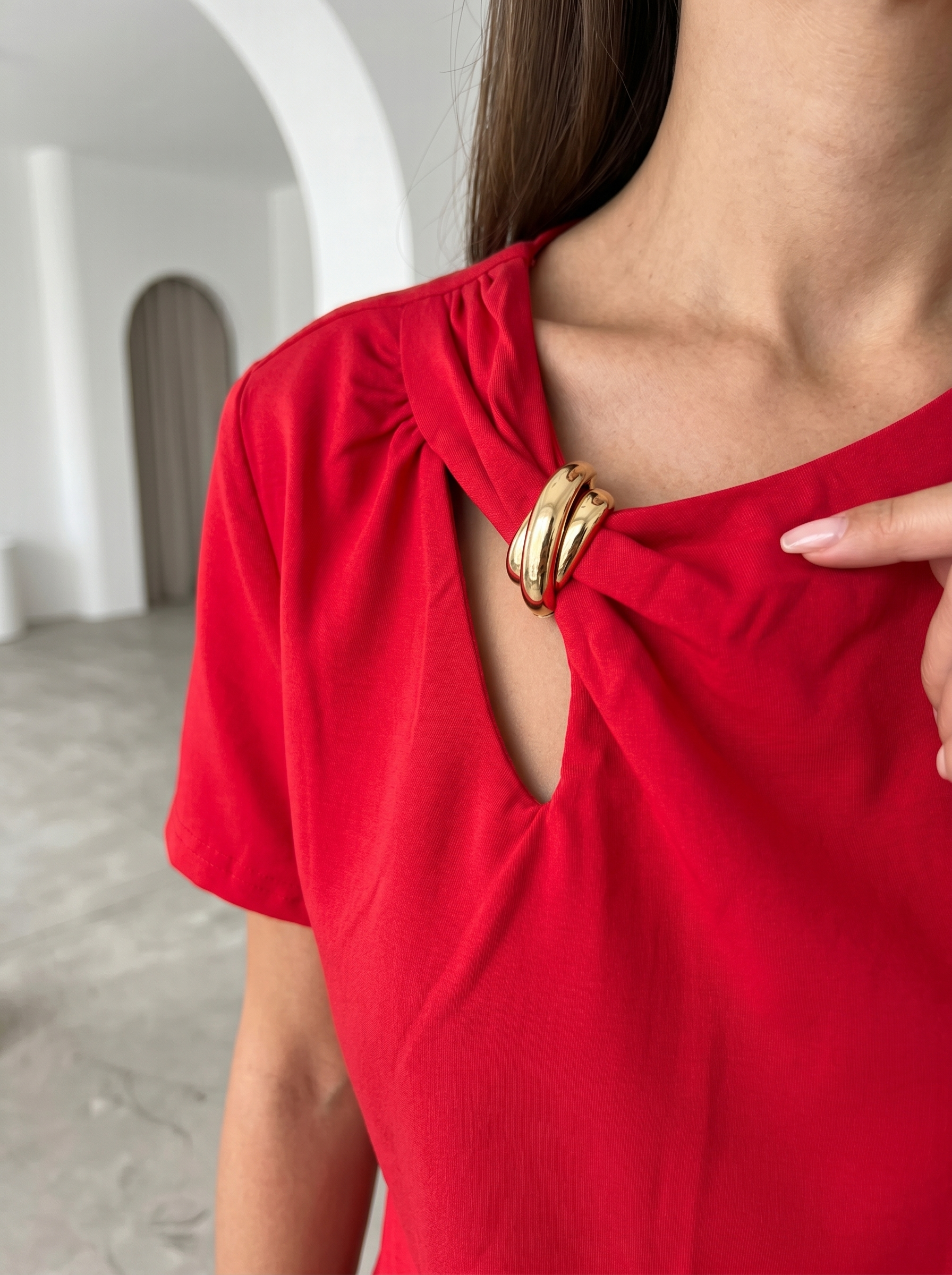 Ruby Charm Blouse