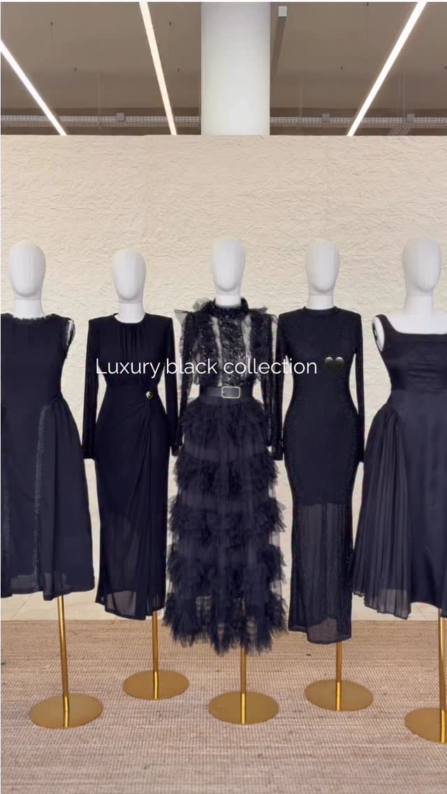 أناقة بلا مجهود 🖤✨