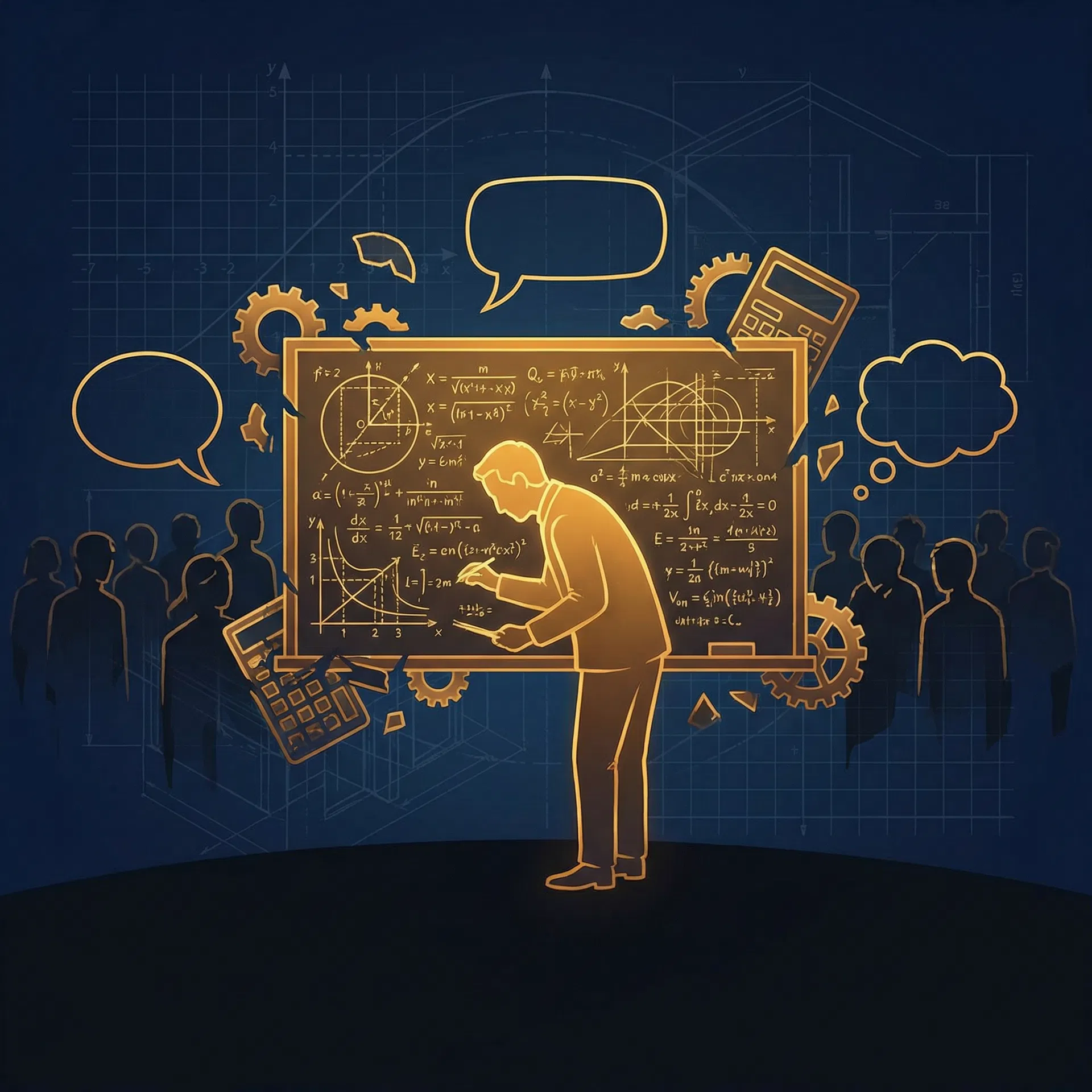 Capa do episódio: A Matemática Escolar Reduzida a Cálculo Mecânico