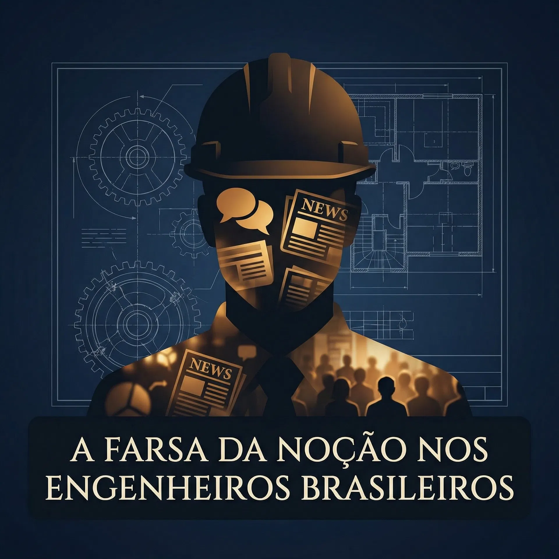 Capa do episódio: A Farsa da Noção nos Engenheiros Brasileiros