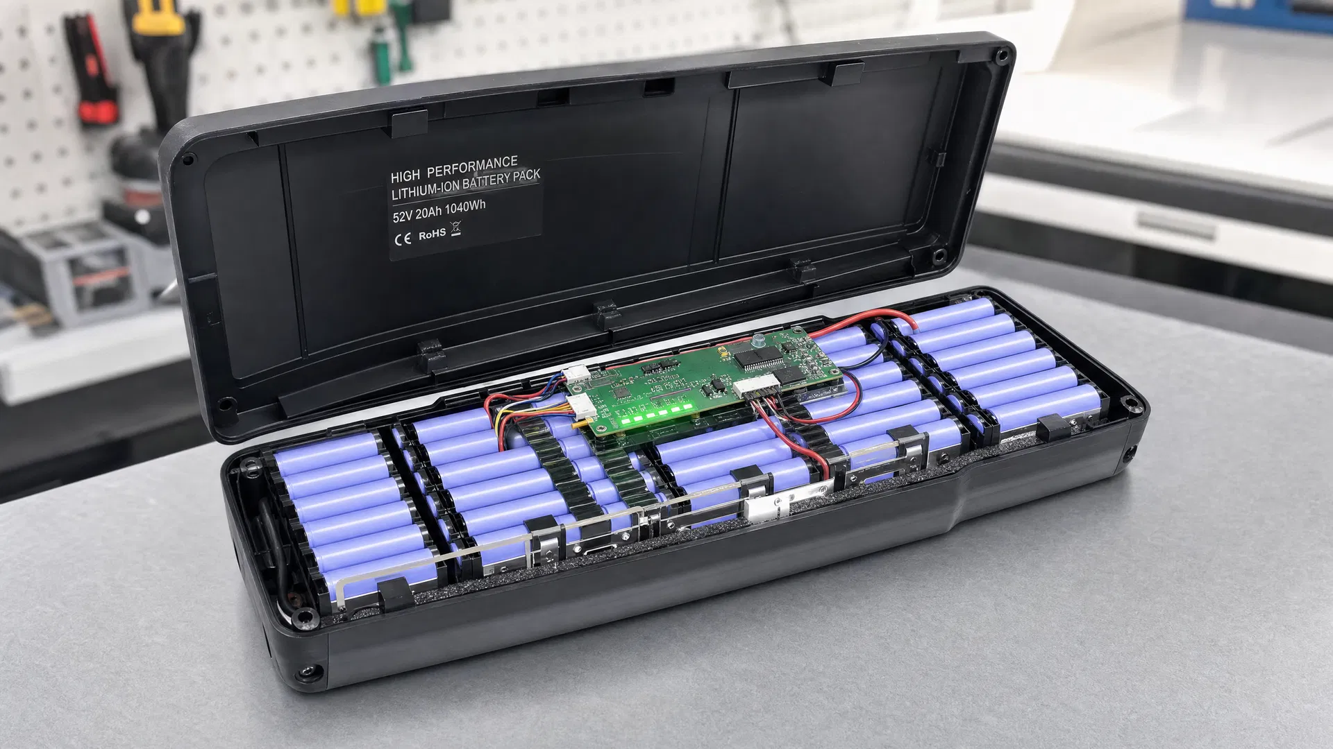 Batterie après reconditionnement