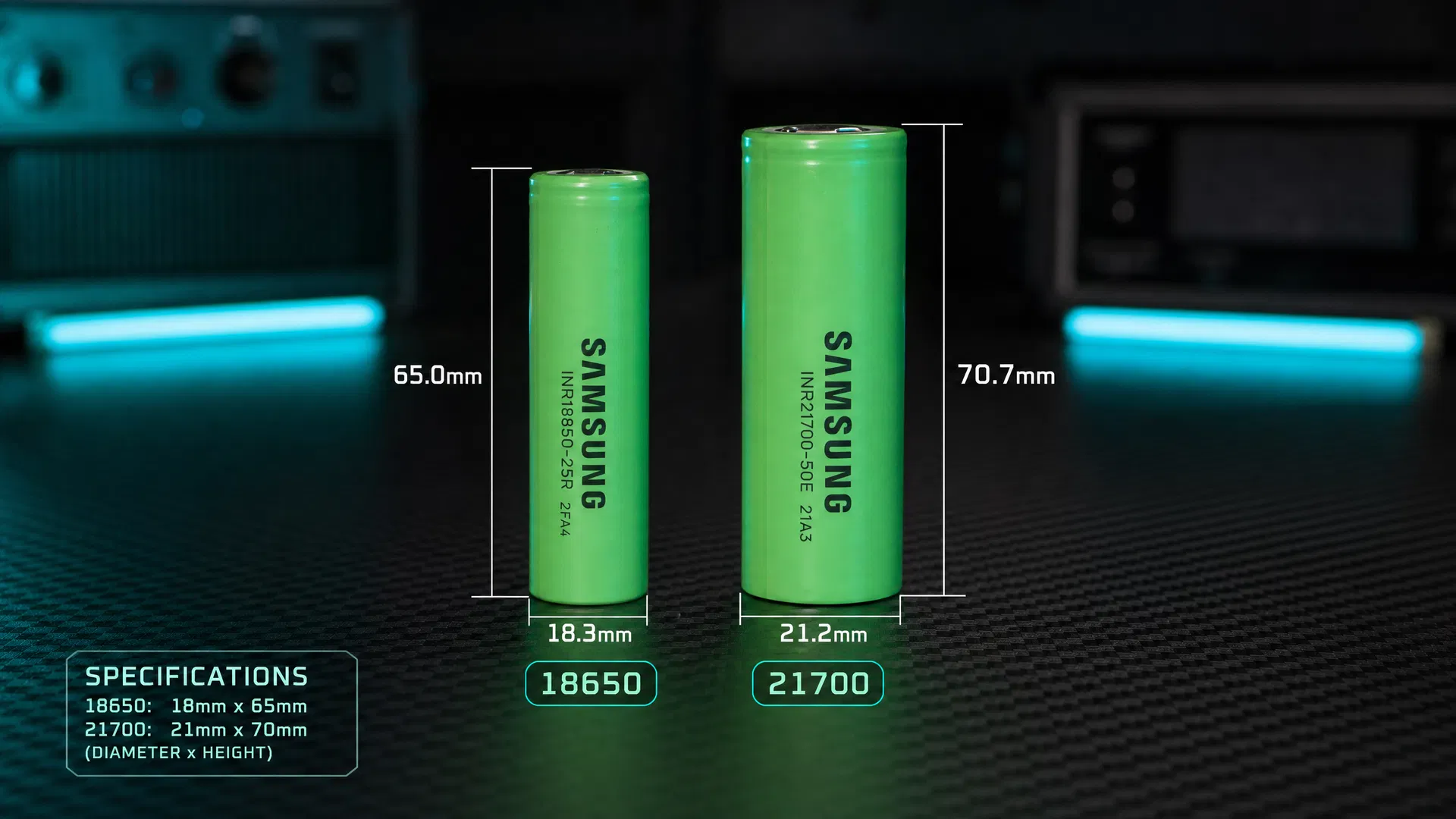 Cellules 18650 vs 21700: comprendre ta batterie