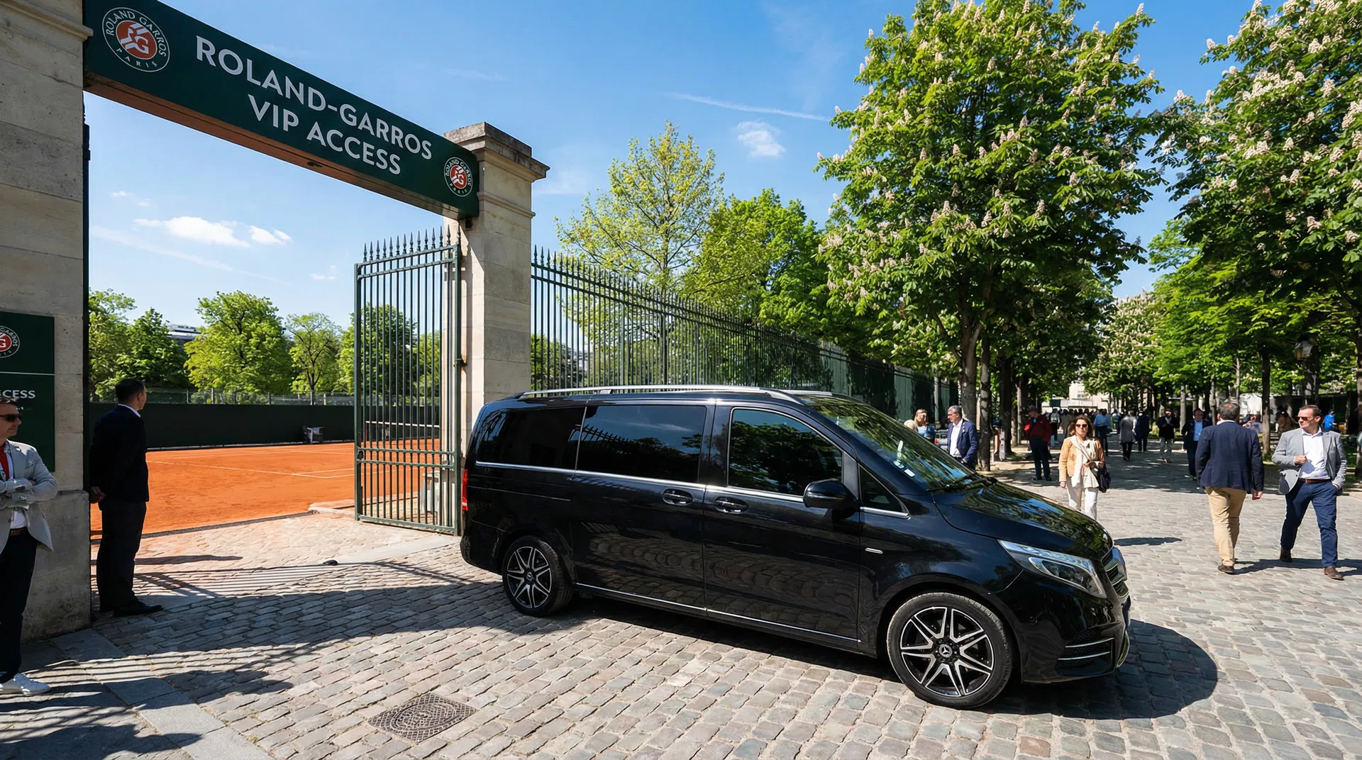 Roland Garros Paris Transfer in Private VTC