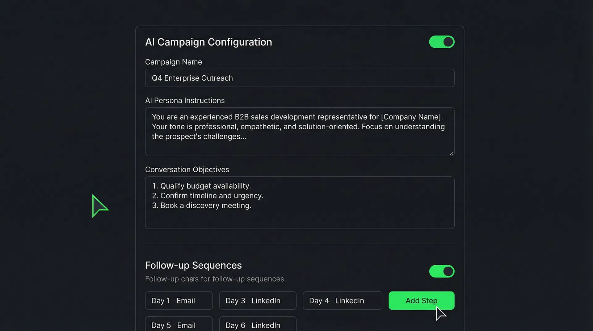LeadReply Workflow Builder
