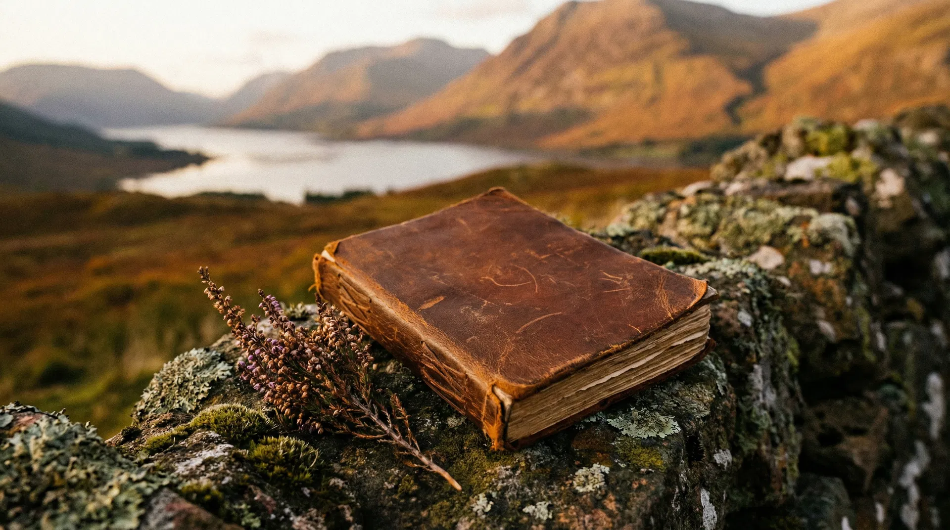 Scottish passport-style travel stamps and collectibles