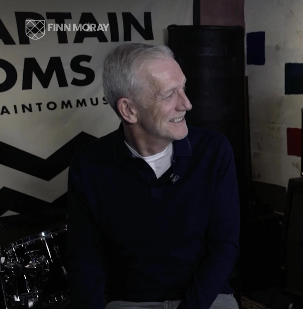 Richard Gordon at Captain Tom's studio