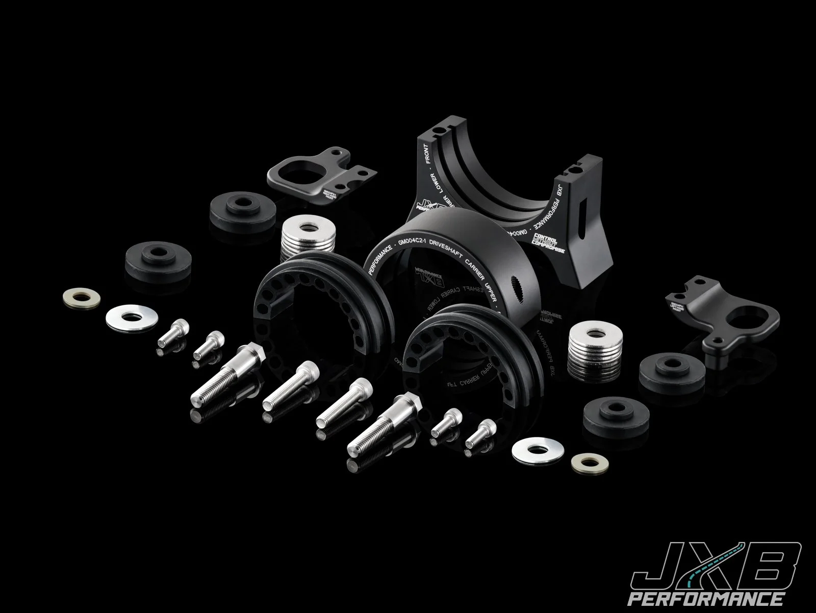 Cadillac CTS/STS (1st gen) RWD, non-V Driveshaft Center Support Bearing Carrier Upgrade (GM004A0) thumbnail 2