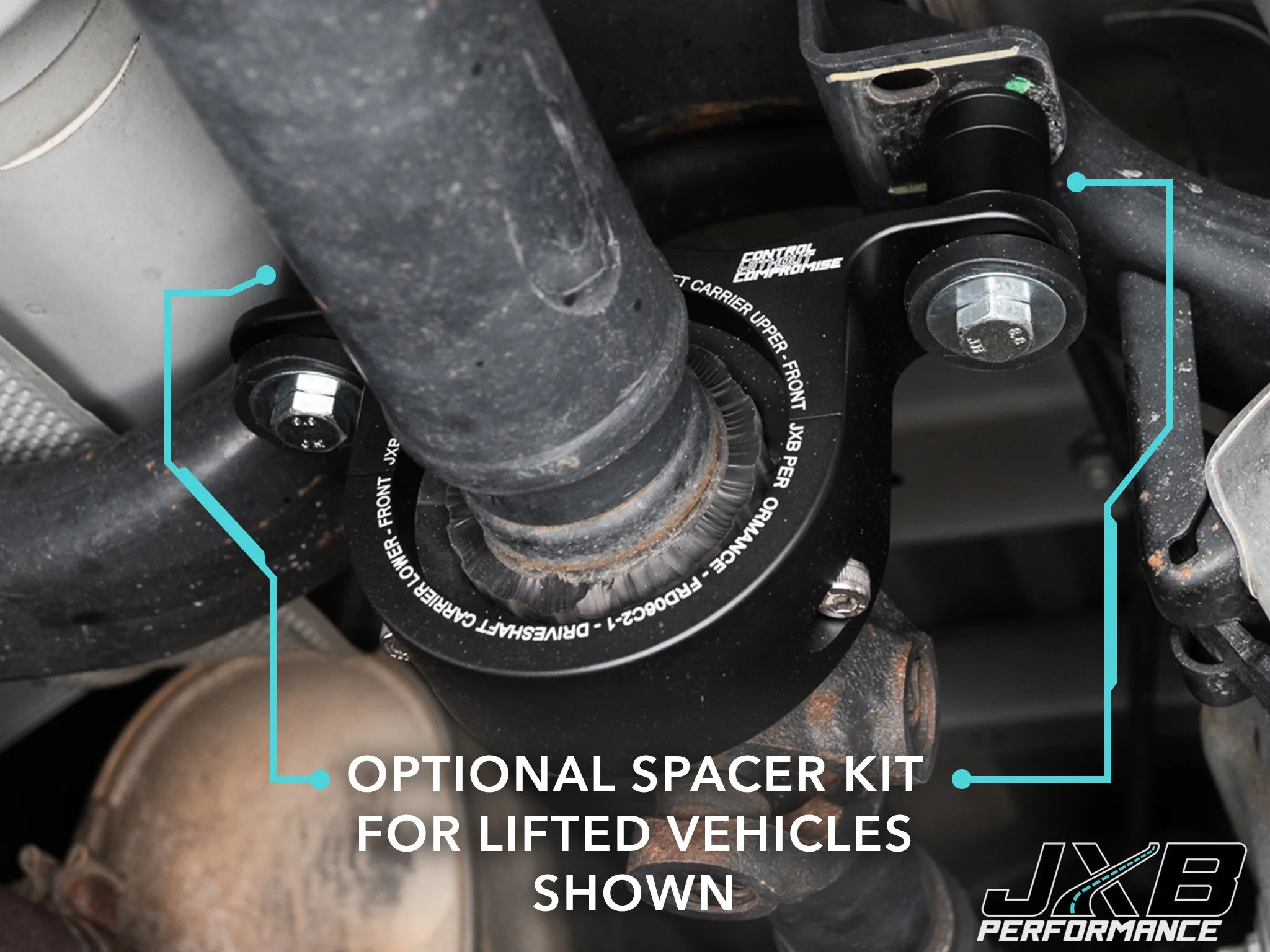 Ford Ranger 4th/5th gen T6 (2019+) Driveshaft Center Support Bearing Upgrade (FRD06A0/FRD12A0) thumbnail 9