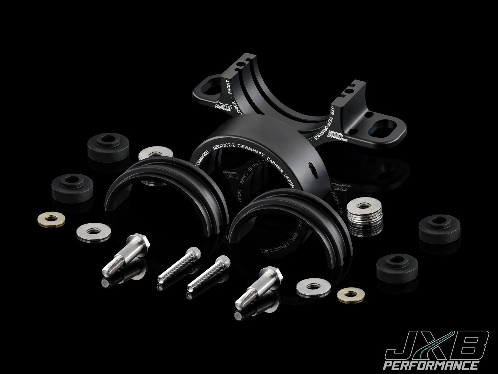 Mercedes R230 SL-Class Driveshaft Center Support Bearing Carrier Upgrade (MB003A0) thumbnail 2