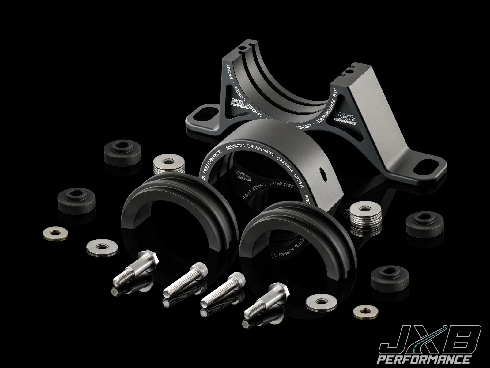 Mercedes W218 CLS-Class Driveshaft Center Support Bearing Carrier Upgrade (MB011A0) thumbnail 2