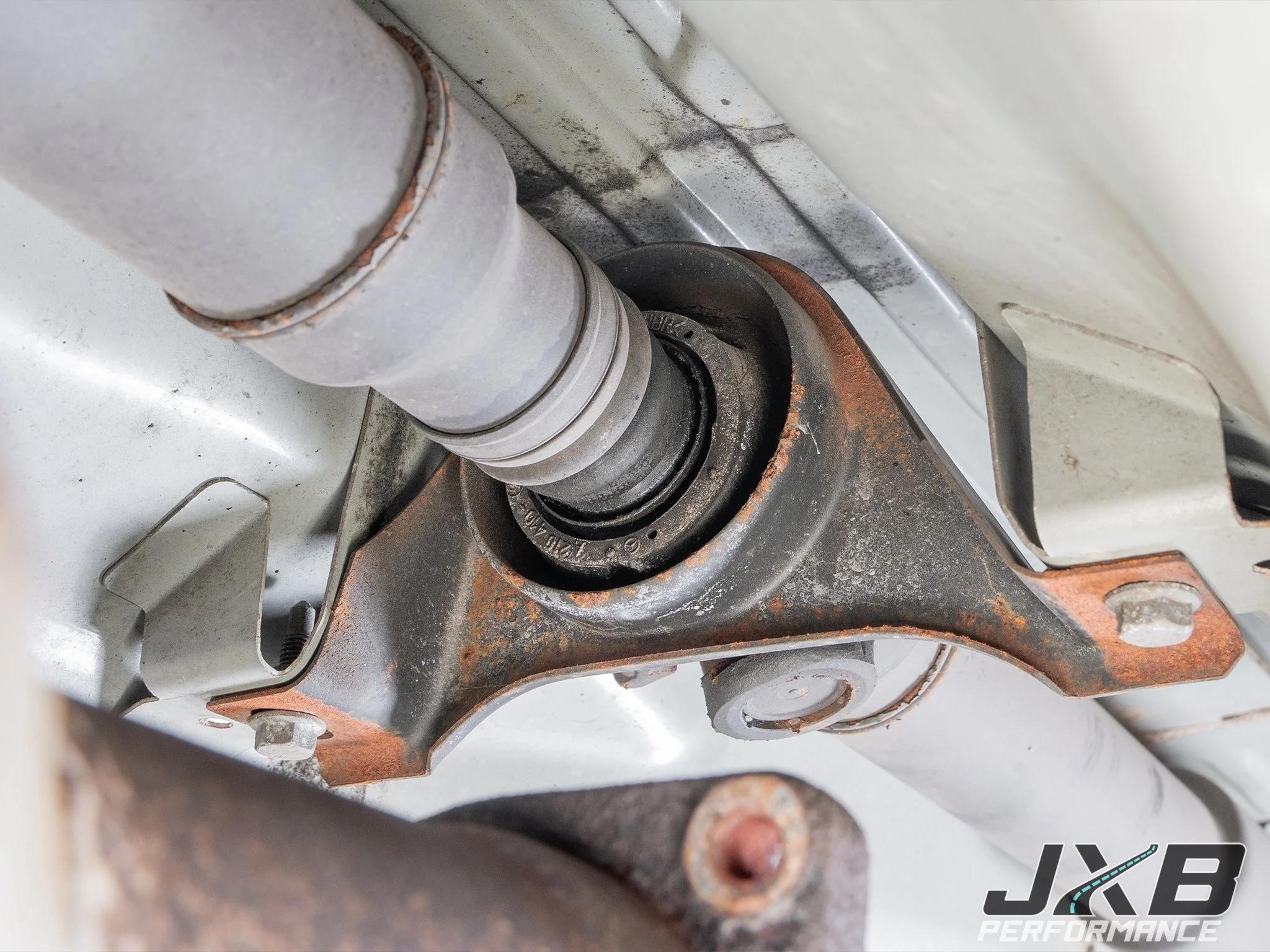 Mercedes W220 S-Class Driveshaft Center Support Bearing Carrier Upgrade (MB002A0) thumbnail 3