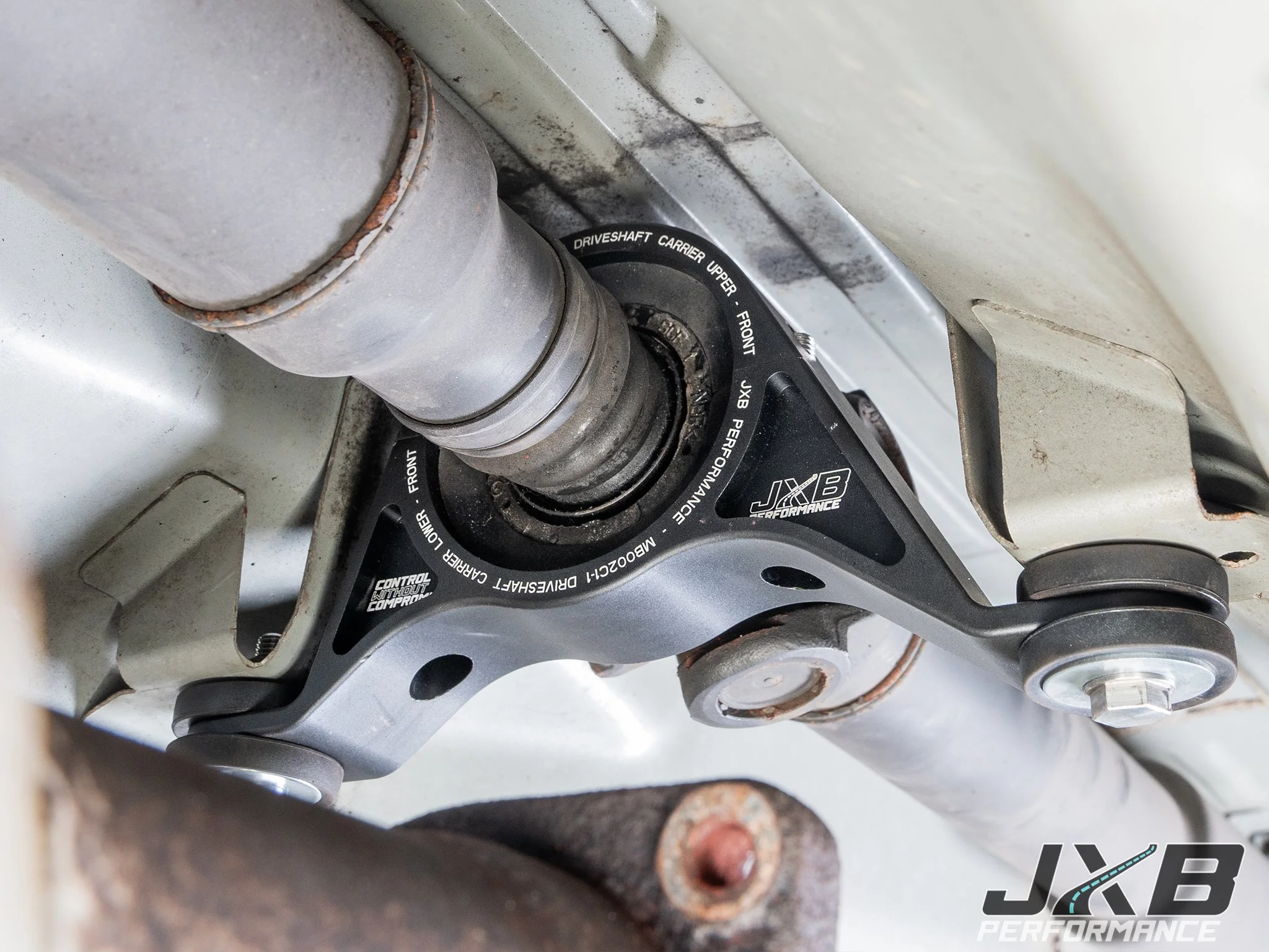 Mercedes W220 S-Class Driveshaft Center Support Bearing Carrier Upgrade (MB002A0) thumbnail 4