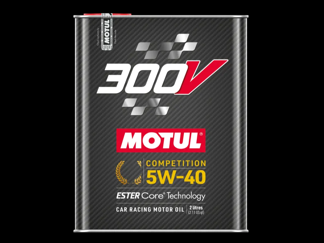 MOTUL 300V Competition 5W-40 Car Racing Motor Oil - 2L (110817)