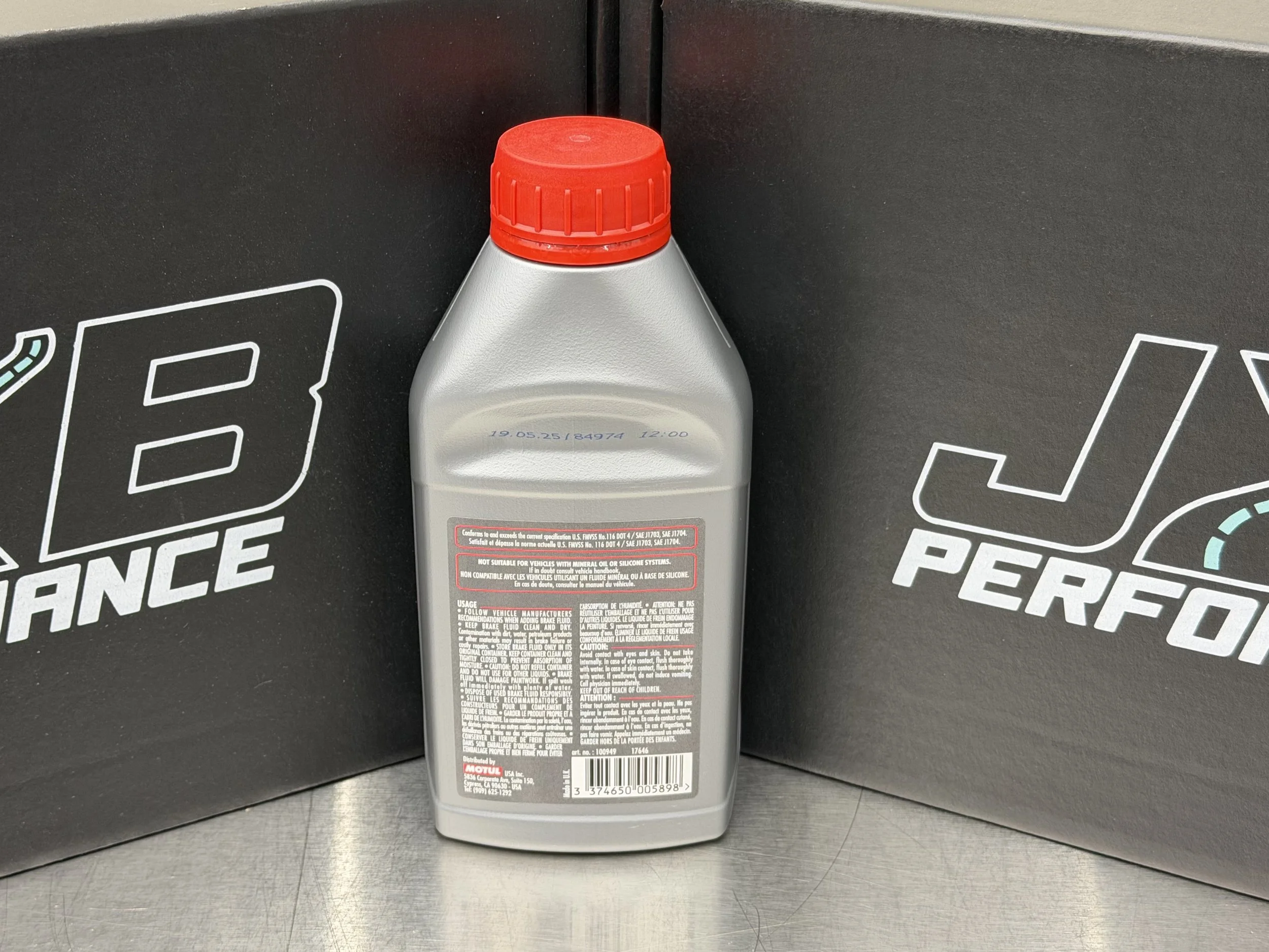 MOTUL RBF 600 Factory Line DOT4 Racing Brake Fluid - 0.5L (100949) thumbnail 2