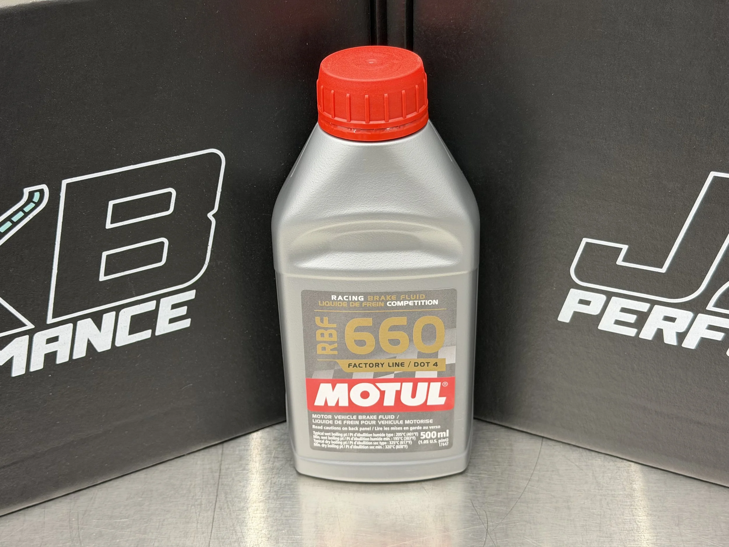 MOTUL RBF 660 Factory Line DOT4 Racing Brake Fluid - 0.5L (101667)