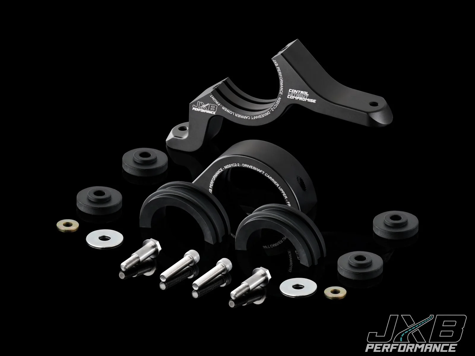 Nissan R35 GT-R Driveshaft Center Support Bearing Carrier Upgrade (NIS01A0) thumbnail 2