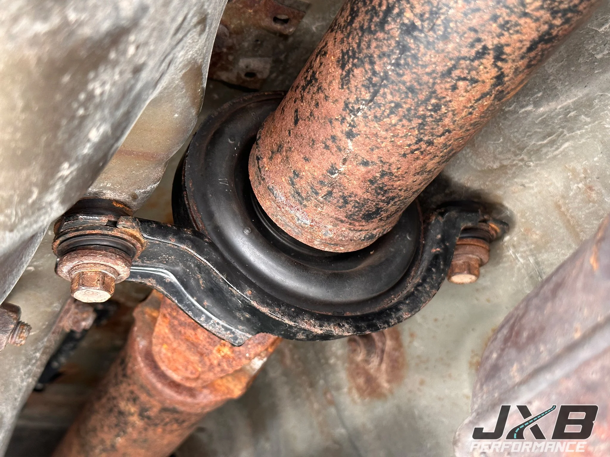 Subaru Baja, BE/BH Outback (2nd gen) Driveshaft Center Support Bearing Carrier Upgrade (SUB07A0) thumbnail 4