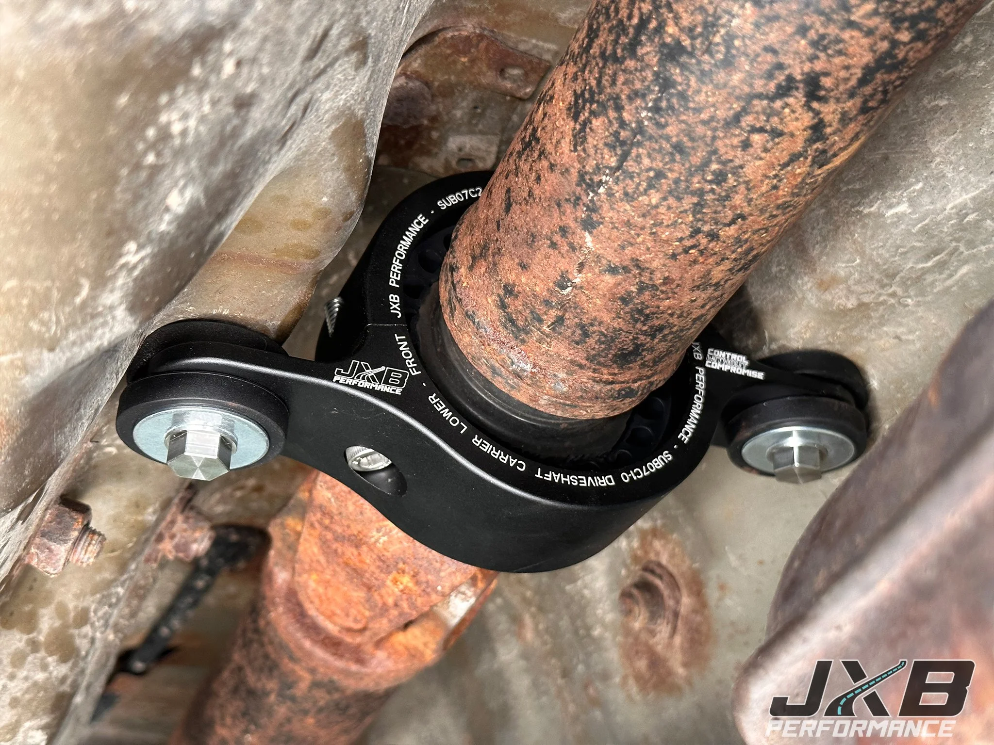 Subaru Baja, BE/BH Outback (2nd gen) Driveshaft Center Support Bearing Carrier Upgrade (SUB07A0) thumbnail 5