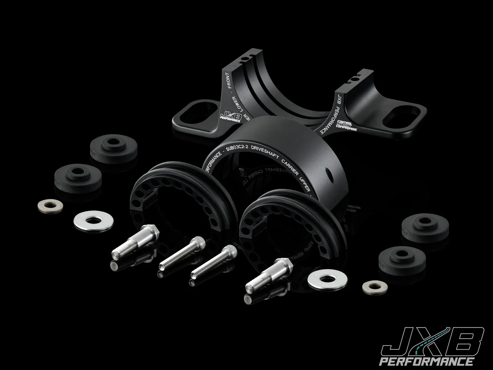 Subaru Legacy/Liberty 1st/2nd/3rd gen, Outback 1st gen Driveshaft Center Support Bearing Carrier Upgrade (SUB03A0) thumbnail 2