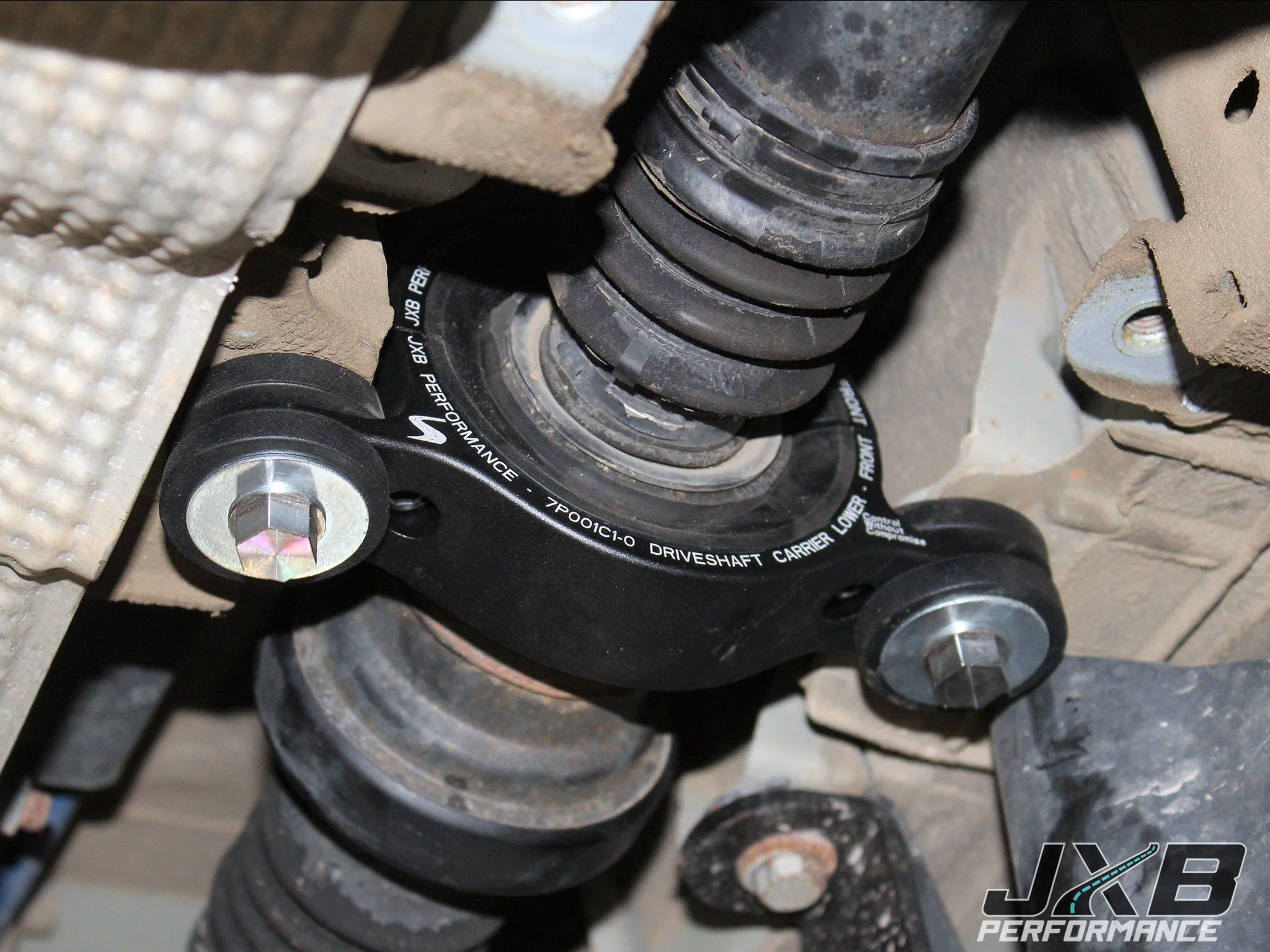 VW 7P Touareg, Porsche 958 Cayenne Driveshaft Center Support Bearing Carrier Upgrade (7P001A0) thumbnail 3